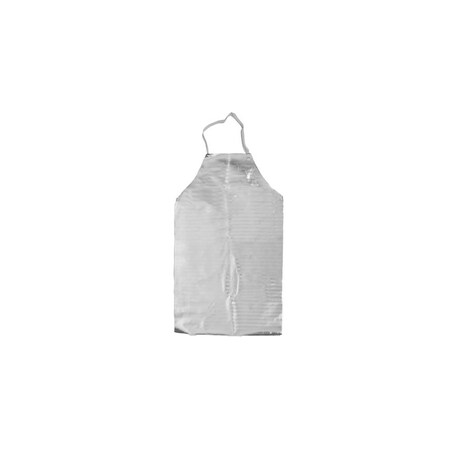 National Safety Apparel 24" X 48" 16 OZ. BIB APRON, ALUMINIZED ACRYSIL,  A02AS24X48